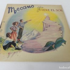 Discos de vinilo: LP MECANO (YA VIENE EL SOL) CBS-1984