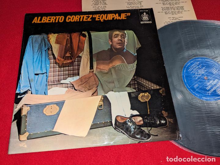Discos de vinilo: ALBERTO CORTEZ Equipaje LP 1972 Hispavox - Foto 1