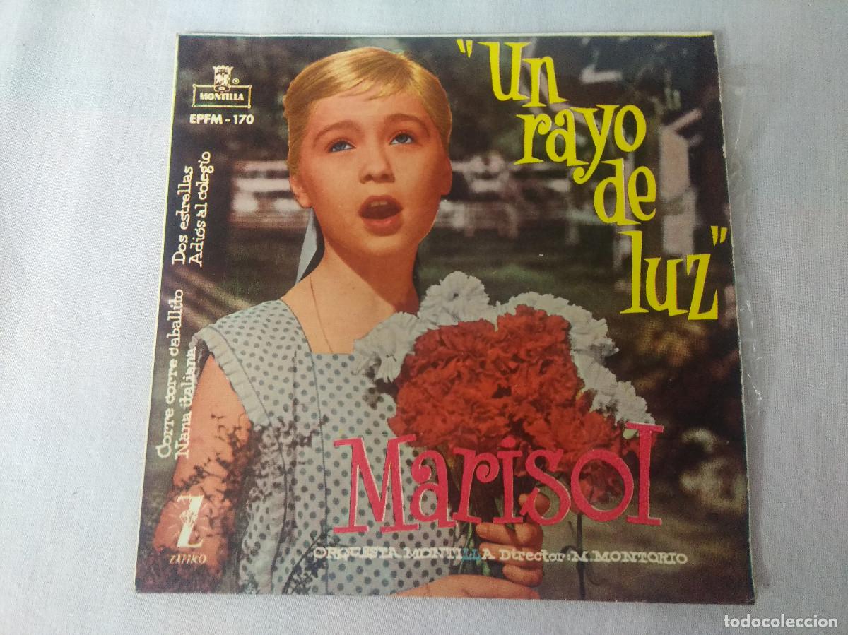 Discos de vinilo: MARISOL/UN RAYO DE LUZ/SINGLE. - Foto 1