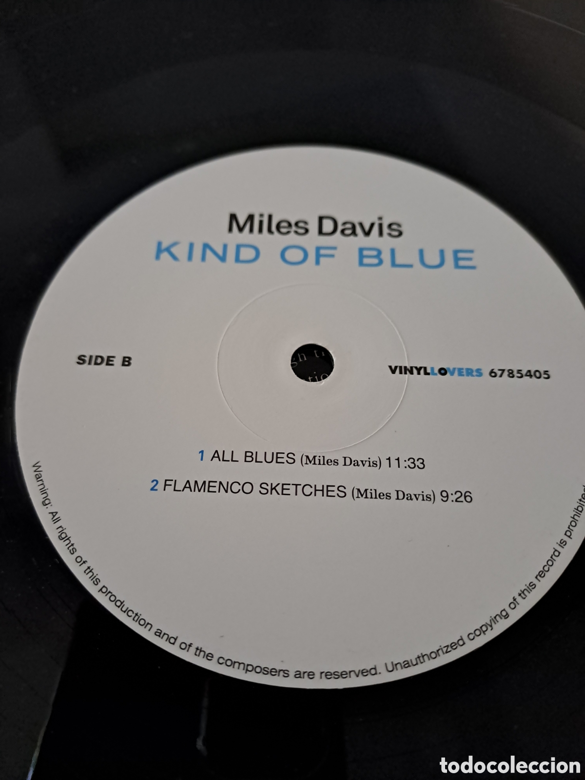 Discos de vinilo: MILES DAVIS KIND OF BLUE - Foto 2