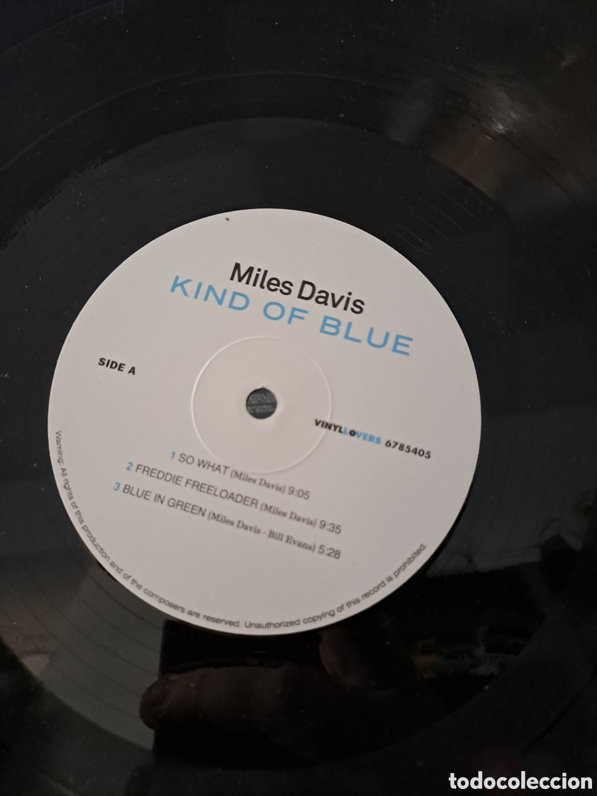 Discos de vinilo: MILES DAVIS KIND OF BLUE - Foto 3