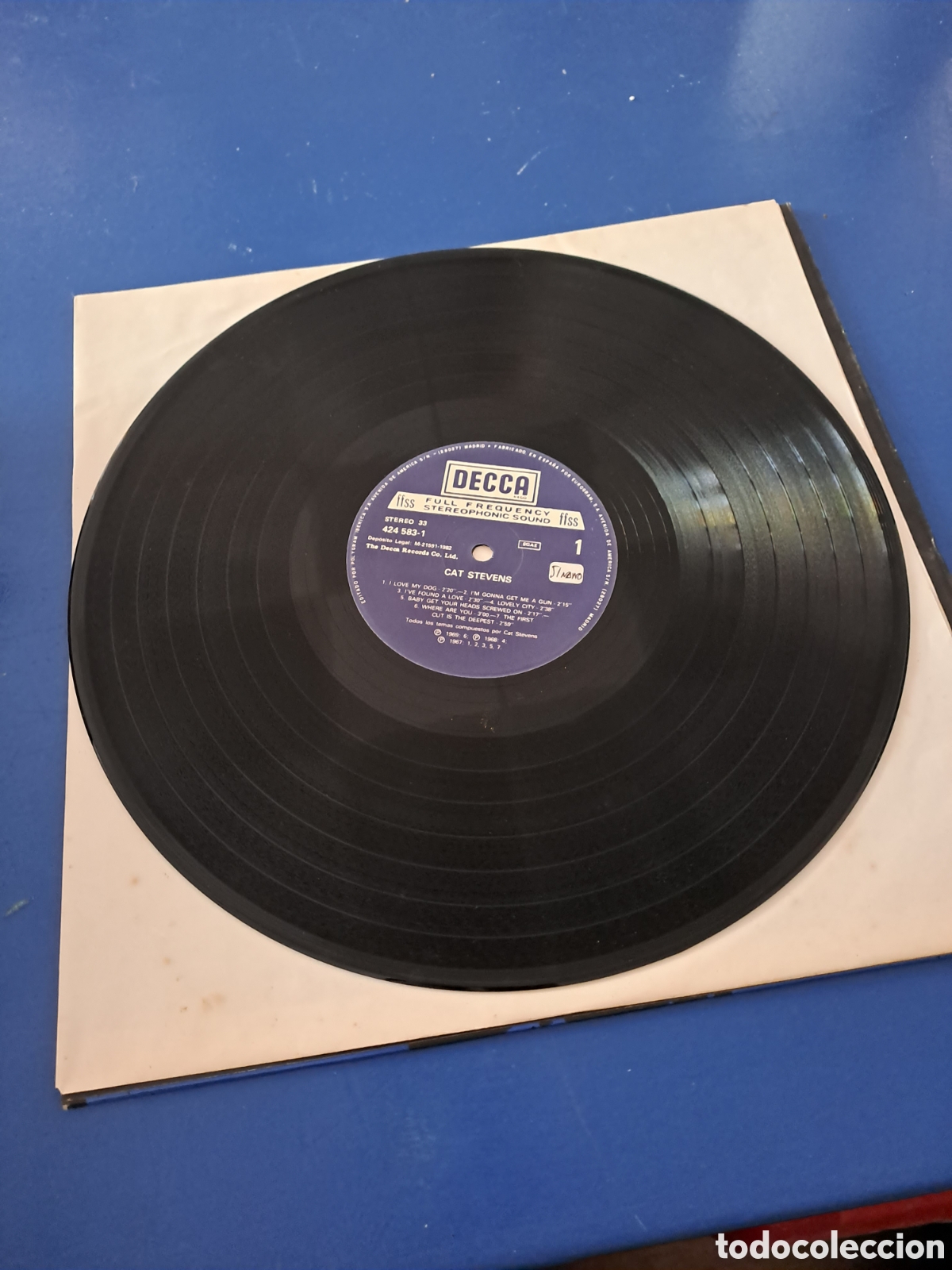 Discos de vinilo: Cat Stevens &ndash; Cat Stevens Sello: Decca &ndash; 424583-1 - Foto 3