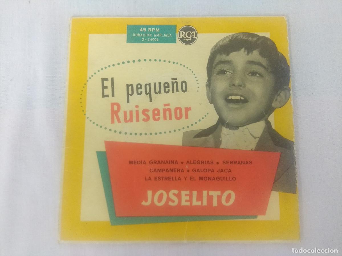 Discos de vinilo: JOSELITO/EL PEQUE&Ntilde;O RUISE&Ntilde;OR/SINGLE. - Foto 1