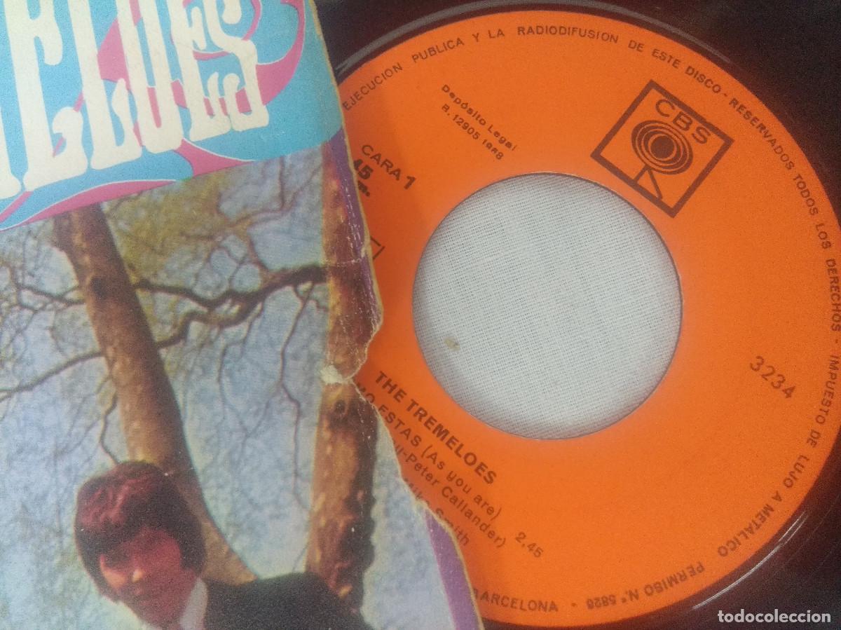 Discos de vinilo: THE TREMELOES/TAL COMO ESTAS/SINGLE. - Foto 2