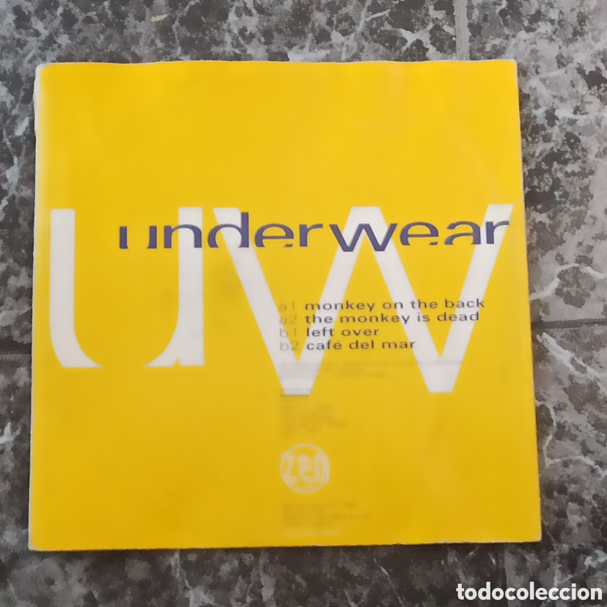 Discos de vinilo: Underwear - Monkey On The Back (12&rdquo;) - Foto 2
