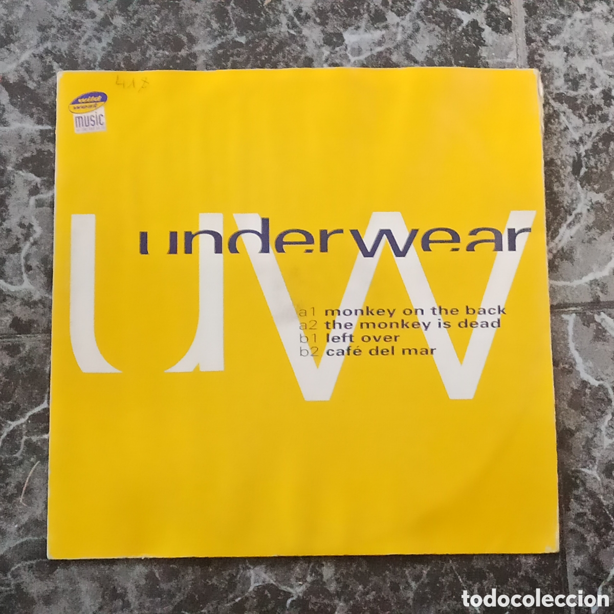 Discos de vinilo: Underwear - Monkey On The Back (12&rdquo;) - Foto 1