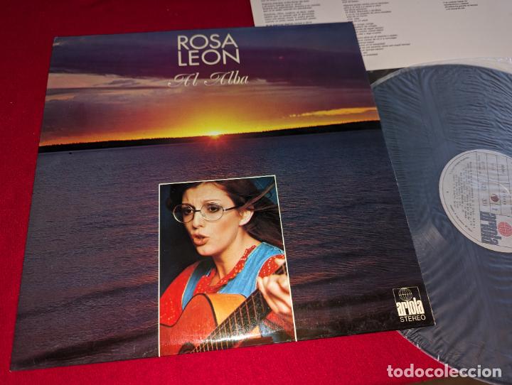 Discos de vinilo: ROSA LEON Al alba LP 1975 Ariola - Foto 1
