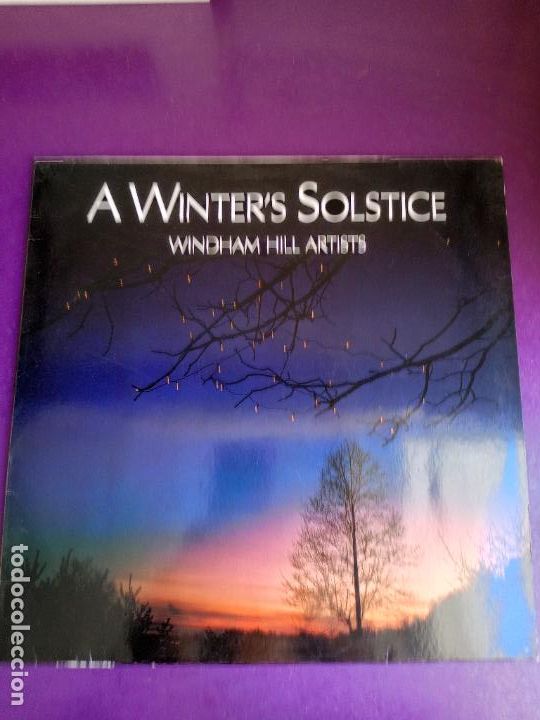 Vinyl-Schallplatten: Windham Hill Records Sampler - A Winter's Solstice - LP RECOP 1985 - AABERG, ISHAM, ETC JAZZ NEW AGE