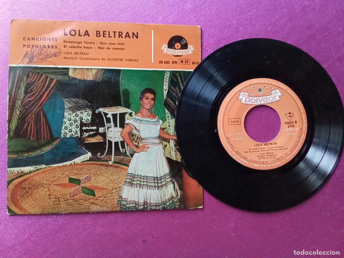 Discos de vinilo: LOLA BELTRAN EP L MA 2 5C2 - Foto 1