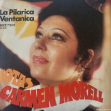 Discos de vinilo: CARMEN MORELL SINGLE SELLO BELTER EDITADO EN ESPAÑA...AÑO 1974