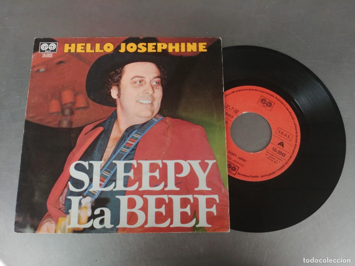 Discos de vinilo: SLEEPY LABEEF-SINGLE HELLO JOSEPHINE - Foto 1