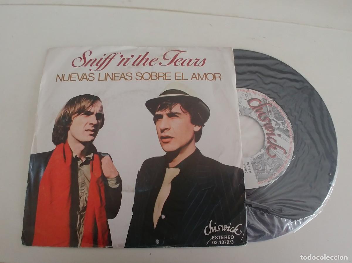 Discos de vinilo: SNIFF 'N' THE TEARS-SINGLE NUEVAS LINEAS SOBRE EL AMOR