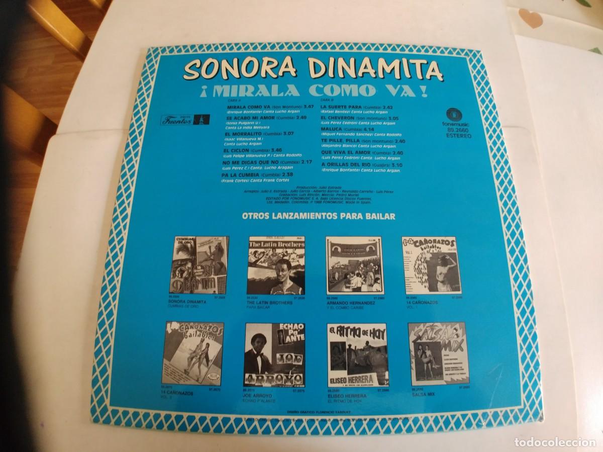 Discos de vinilo: SONORA DINAMITA-LP MIRALA COMO VA - Foto 2
