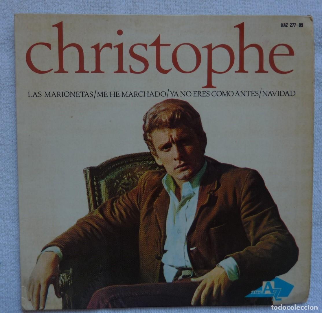 Discos de vinilo: CHRISTOPHE // LAS MARIONETAS+3 // 1963 // EP - Foto 1