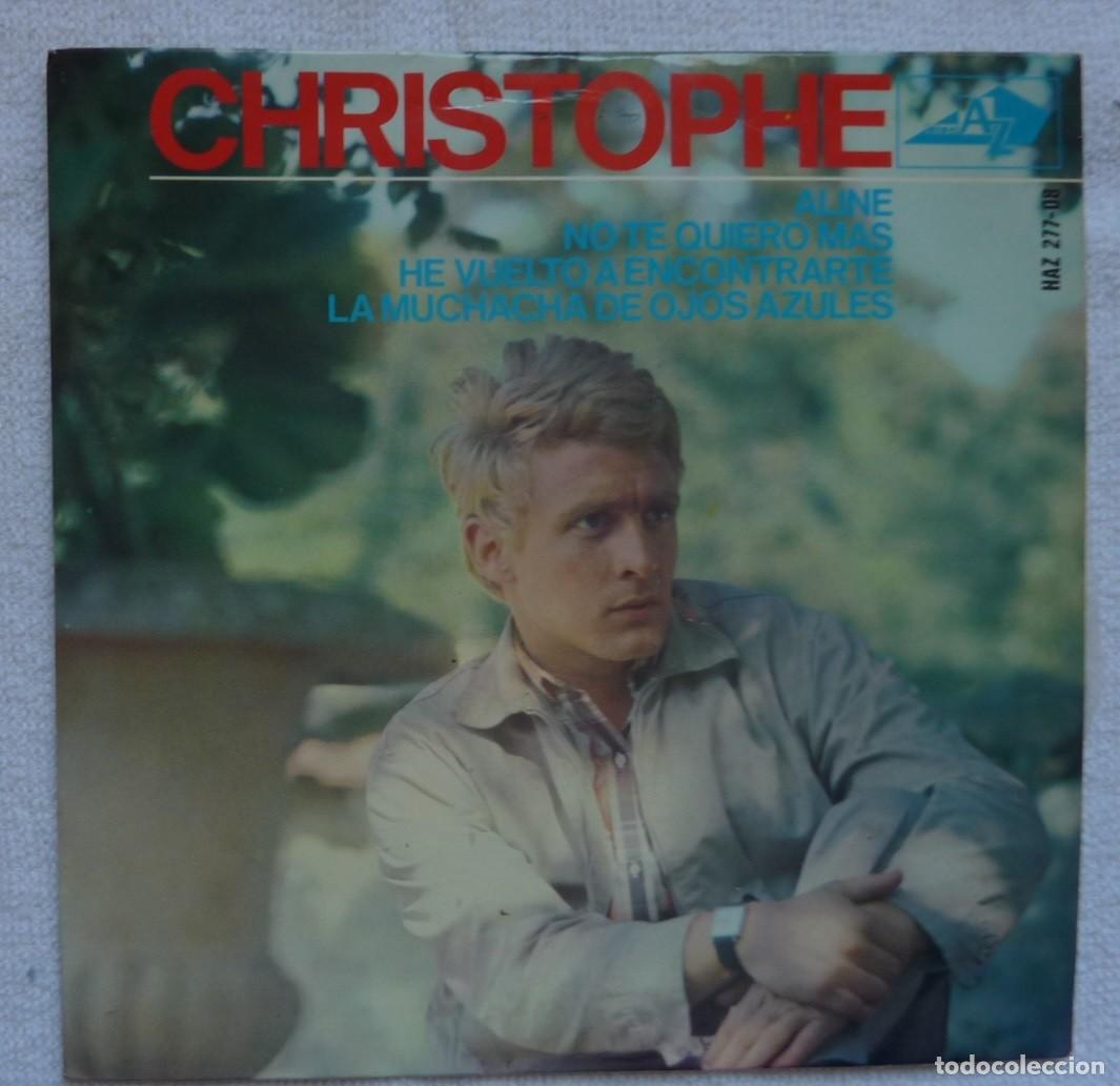 Discos de vinilo: CHRISTOPHE // ALINE+3 // 1965 // EP - Foto 1