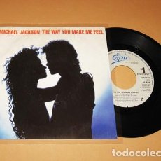 Discos de vinilo: MICHAEL JACKSON - THE WAY YOU MAKE ME FEEL - SINGLE - 1987