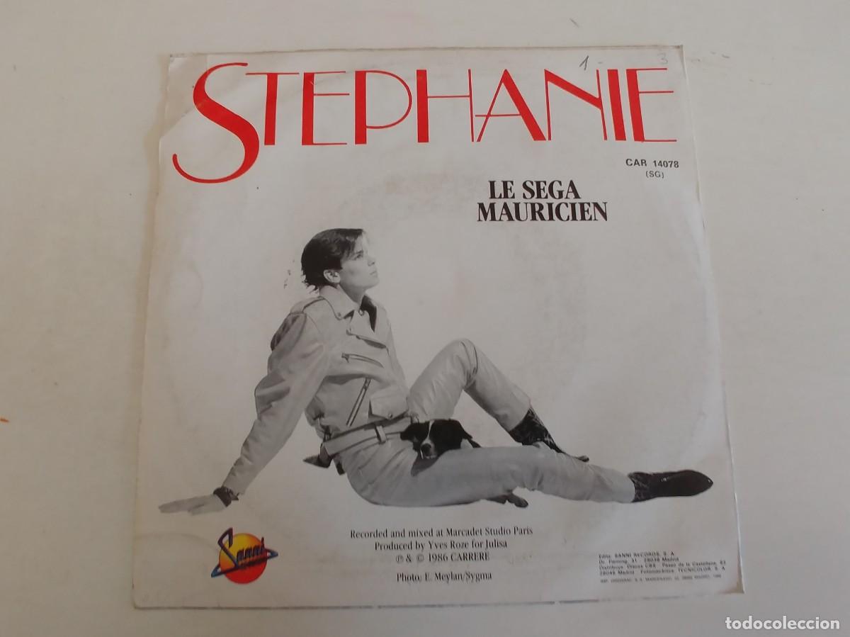 Discos de vinilo: STEPHANIE-SINGLE ONE LOVE TO GIVE - Foto 2