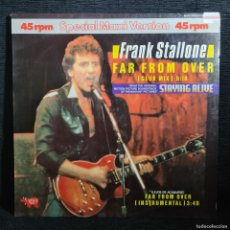 Discos de vinilo: FRANK STALLONE - FAR FROM OVER - DISCO VINILO - (815 348-1) - R-1407