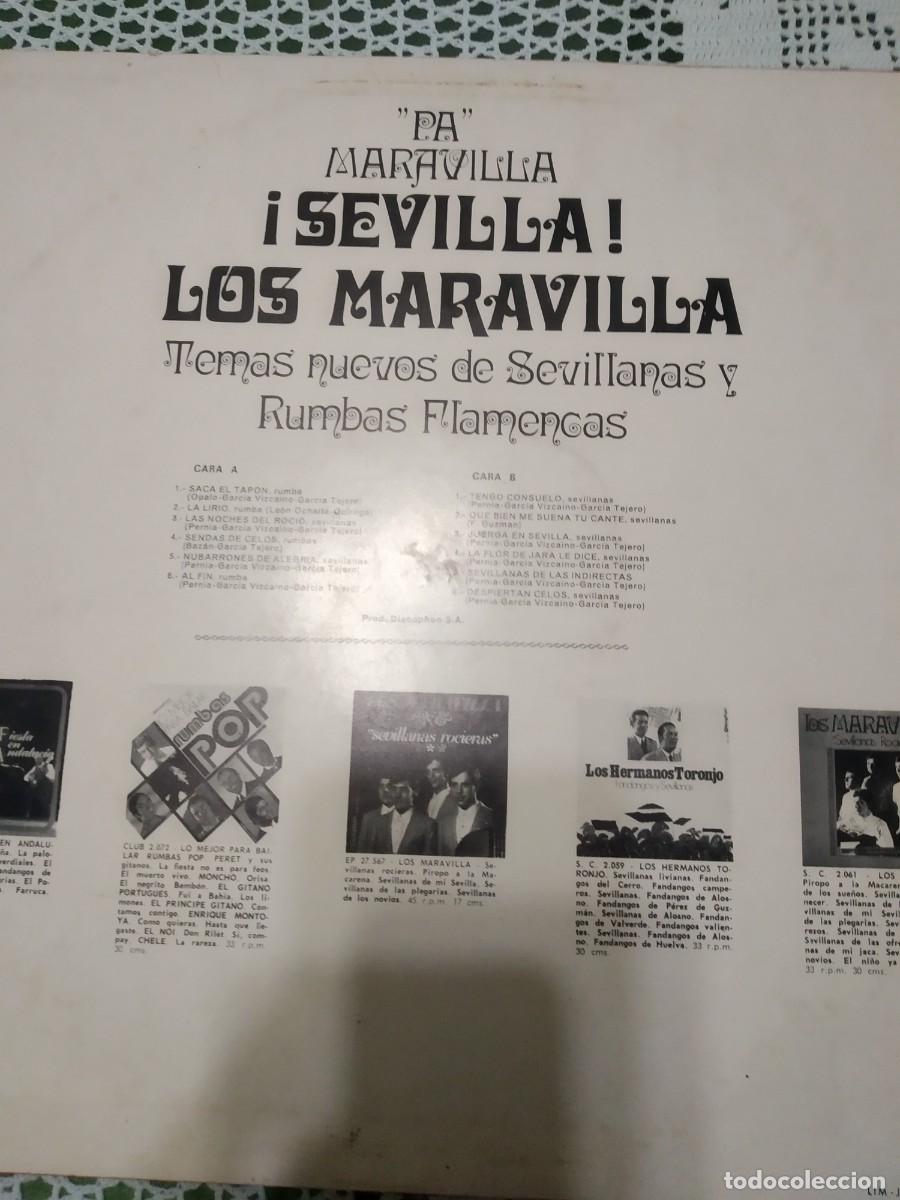 Discos de vinilo: Vinilo. Los Maravilla. - Foto 2