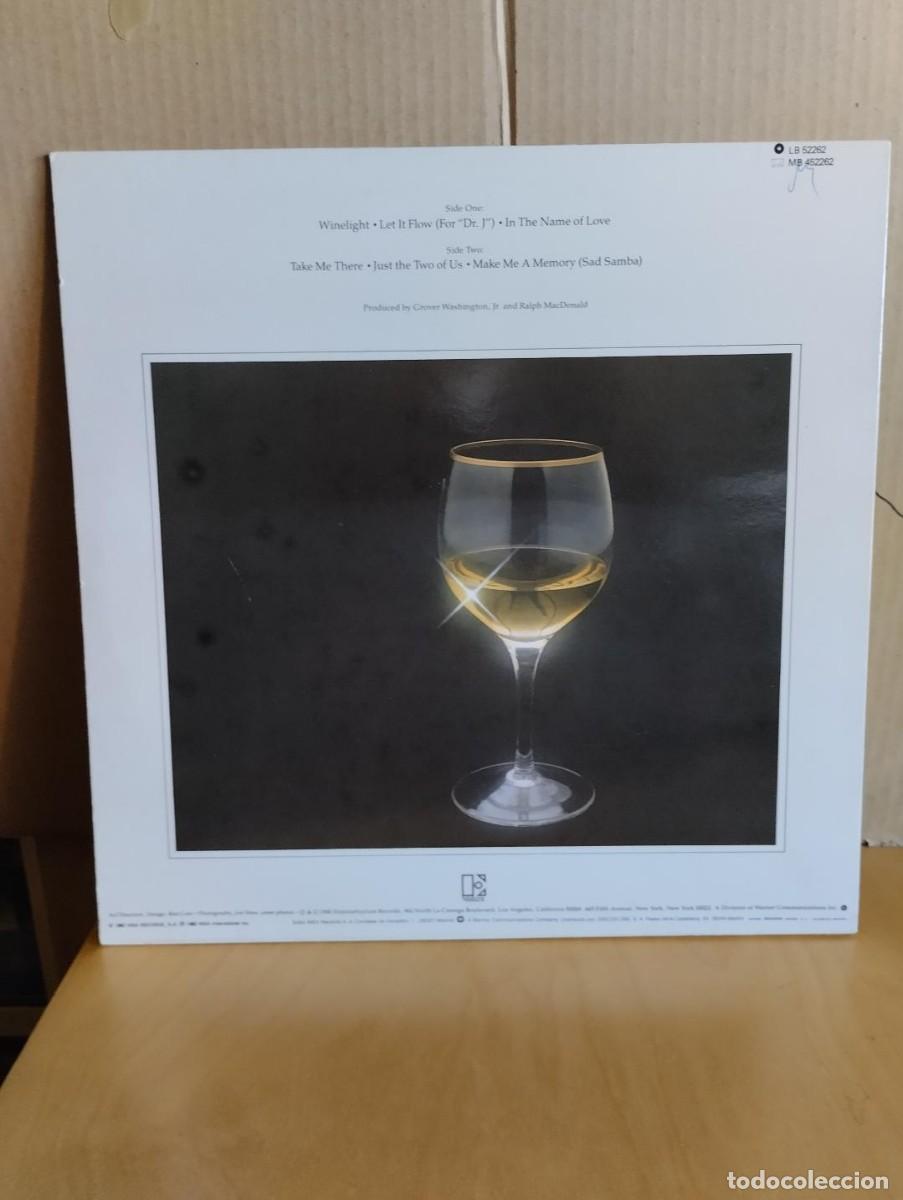 Discos de vinilo: GROVER WASHINGTON JR. --- WINELIGHT - Foto 2