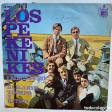 Discos de vinilo: LOS PEKENIKES-EMBUSTERO Y BAILARIN/TIEMPO Y RITMO/1967 HISPAVOX H-217,ESPAÑA.