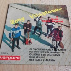 Discos de vinilo: TONY VILAPLANA, EP , SI ENCUENTRAS A MI AMOR + 3, AÑO 1964, VERGARA 35.0.081 C