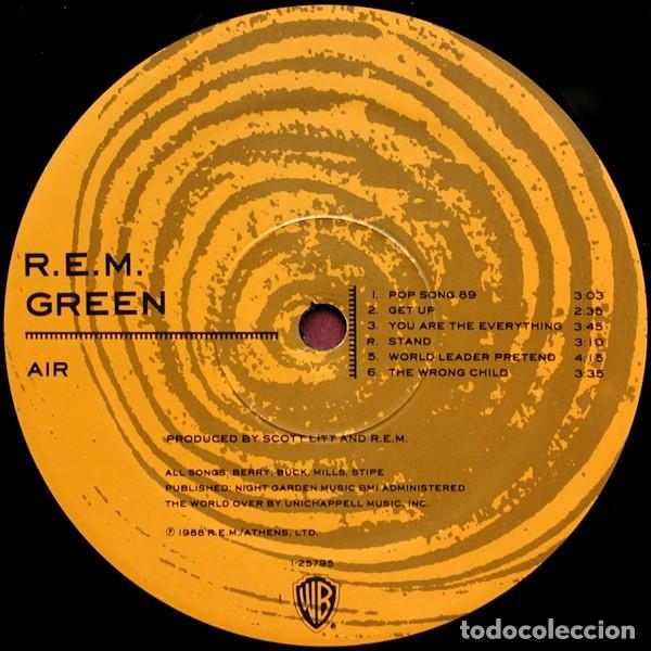 Discos de vinilo: R.E.M. &rdquo;Green&rdquo;. LP. - Foto 3