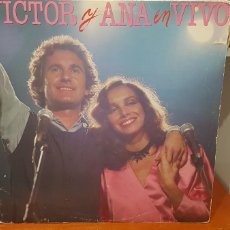 Discos de vinilo: VÍCTOR MANUEL Y ANA BELÉN ”VÍCTOR Y ANA EN VIVO” DOBLE LP AÑO 1983 - LEER DESCRIPCIÓN