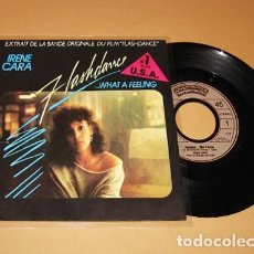 Discos de vinilo: IRENE CARA - FLASHDANCE... WHAT A FEELING - SINGLE - 1983 - Nº1 USA