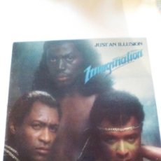 Discos de vinilo: IMAGINATION JUST AN ILLUSION + INSTRUMENTAL ( 1982 RED BUS MOVIEPLAY ESPAÑA )