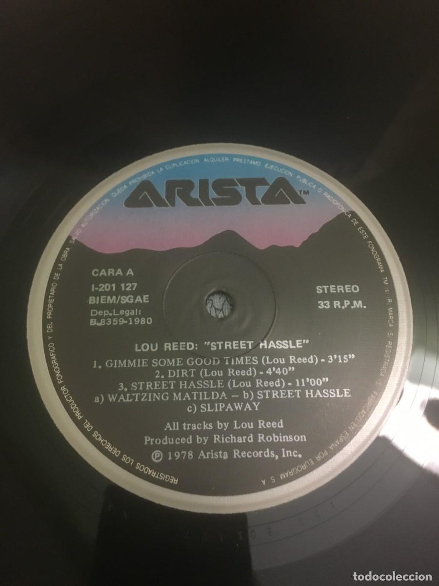 Discos de vinilo: Lou Reed &lrm;&ndash; Street Hassle - Foto 3
