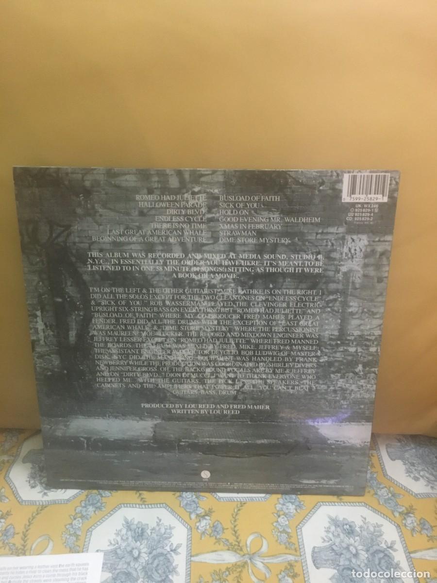 Discos de vinilo: Lou Reed &lrm;&ndash; New York - Foto 2