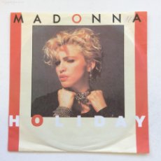 Discos de vinilo: MADONNA ‎– HOLIDAY / I KNOW IT , GERMANY 1985 SIRE