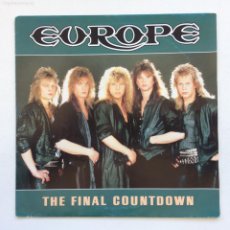 Discos de vinilo: EUROPE ‎– THE FINAL COUNTDOWN / ON BROKEN WINGS , EUROPE 1986 EPIC