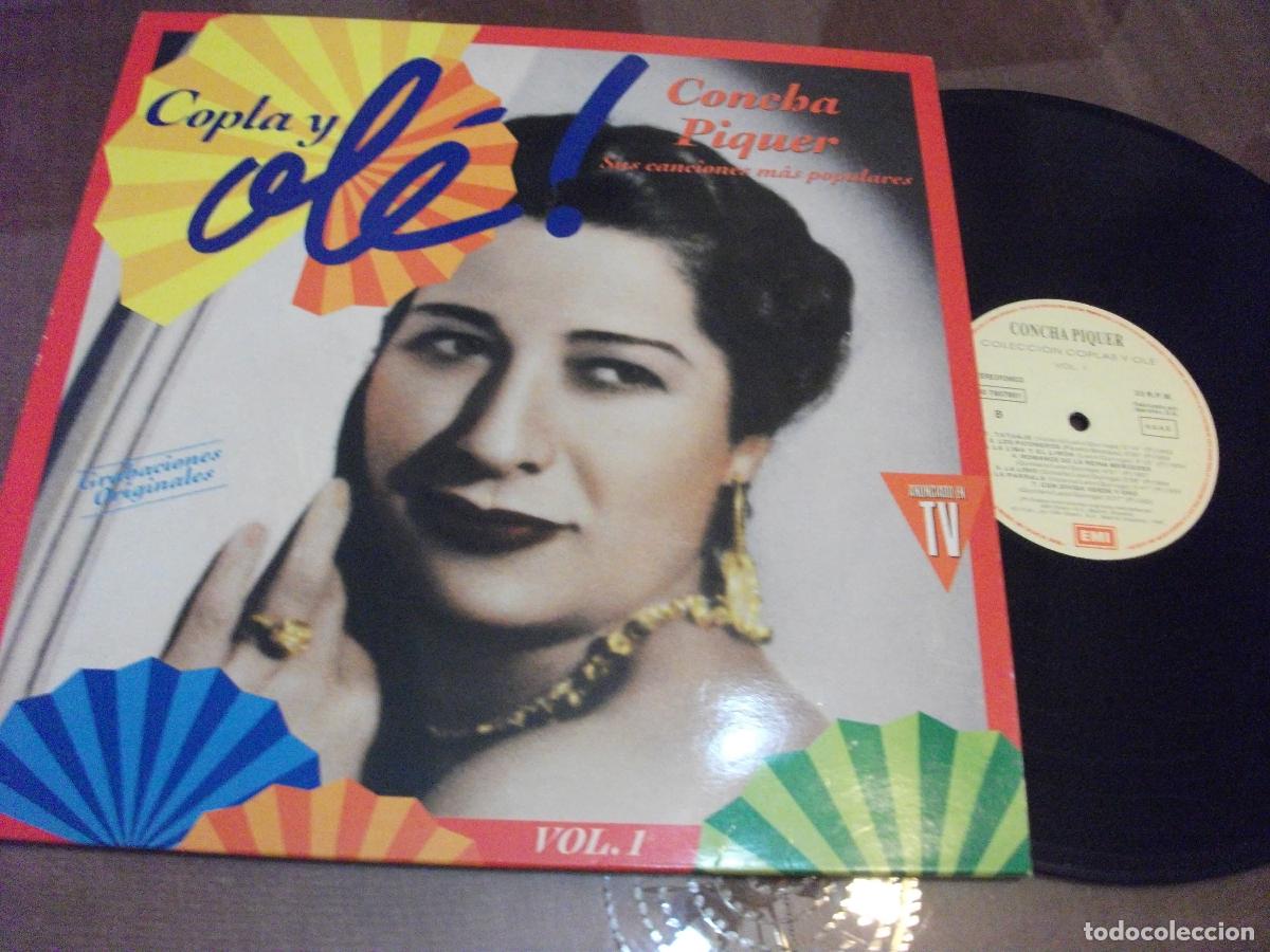 Discos de vinilo: CONCHA PIQUER -**COPLA Y OLE** REF. 57 EMI 1972 DATO - Foto 1