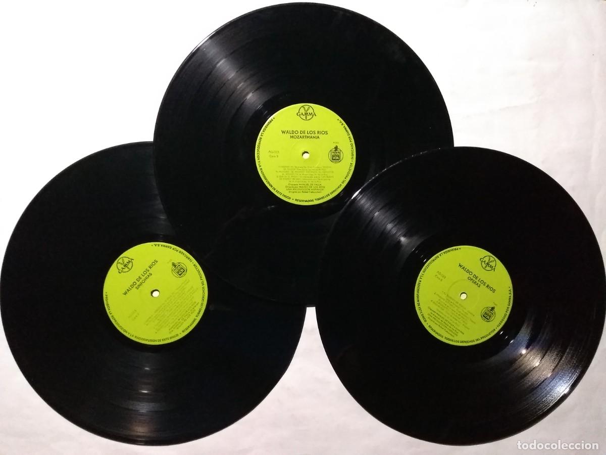 Discos de vinilo: WALDO DE LOS RIOS GRANDES EXITOS BOXSET DE 3 DISCOS LP IMPORTADO MEX - Foto 5