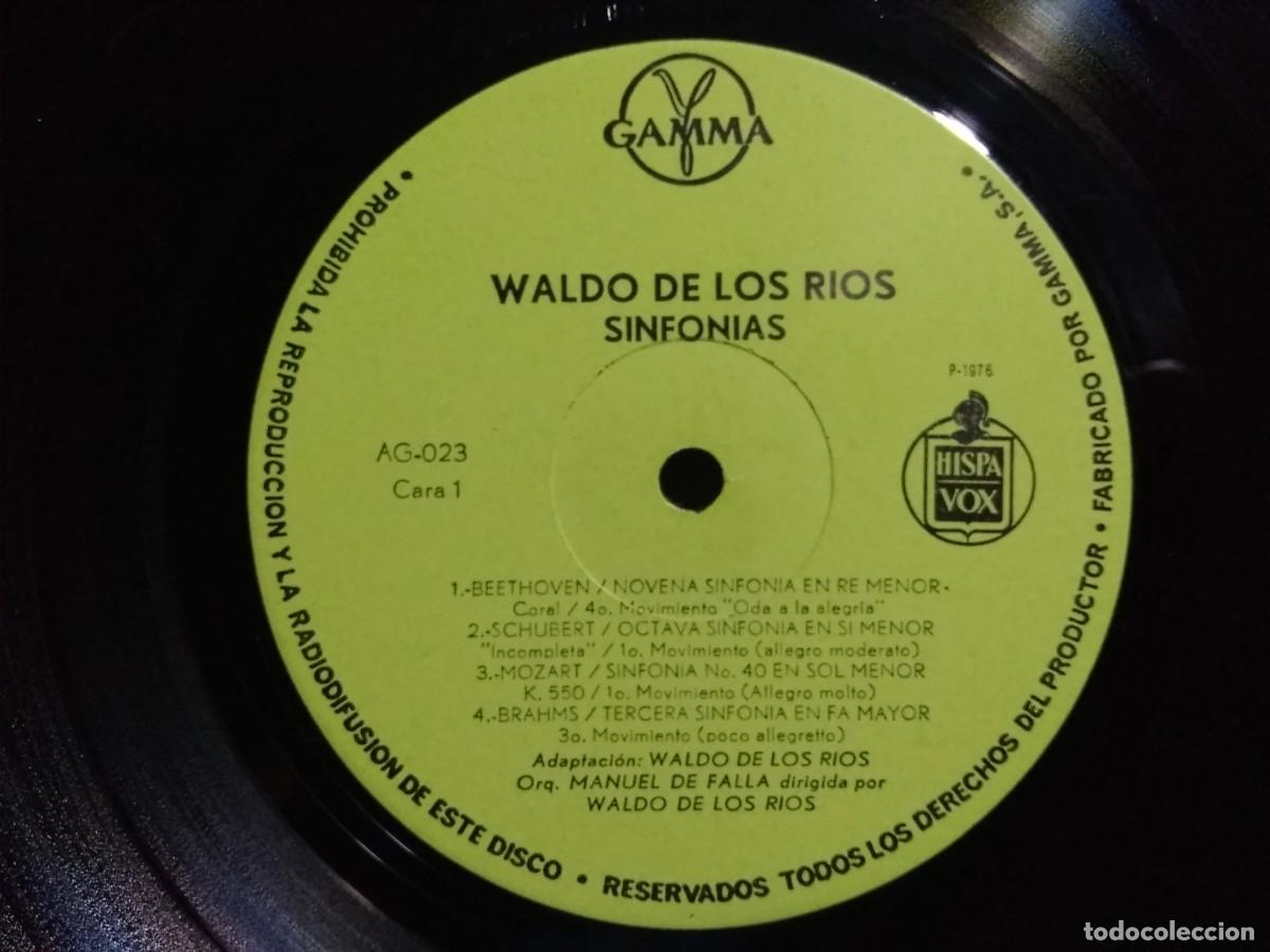 Discos de vinilo: WALDO DE LOS RIOS GRANDES EXITOS BOXSET DE 3 DISCOS LP IMPORTADO MEX - Foto 6