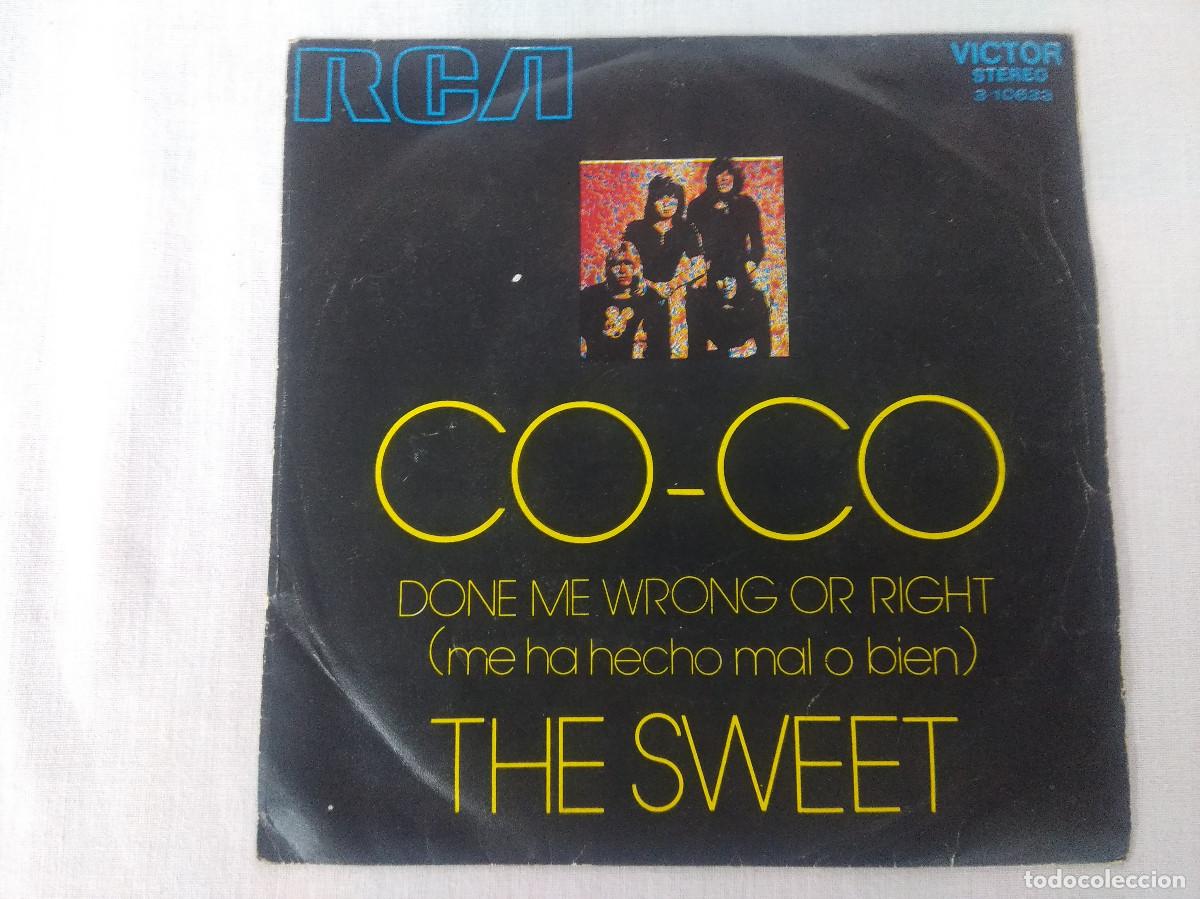 Discos de vinilo: THE SWEET/CO-CO/SINGLE. - Foto 1