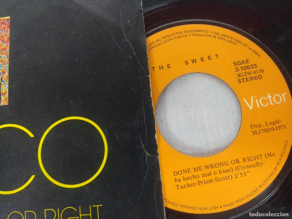 Discos de vinilo: THE SWEET/CO-CO/SINGLE. - Foto 2