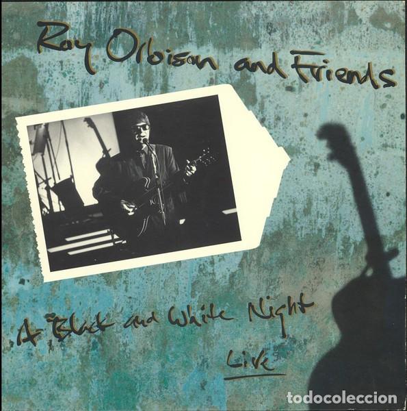 Discos de vinilo: Roy Orbison &rdquo;A black and white night&rdquo; LP. - Foto 1
