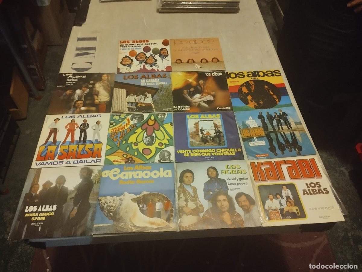 Discos de vinilo: Los Albas 14 singles - Foto 1