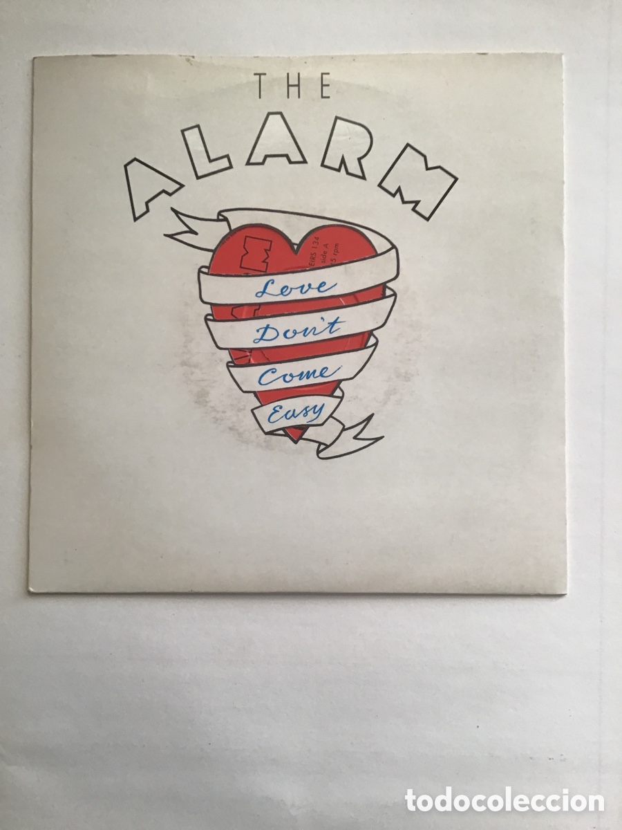 Discos de vinilo: The Alarm love don&rsquo;t come easy