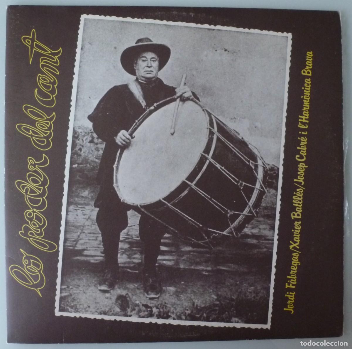 Discos de vinilo: JORDI FABREGAS &middot; XAVIER BATLLES - LO PODER DEL CANT (LP ARIOLA 1979) - Foto 1