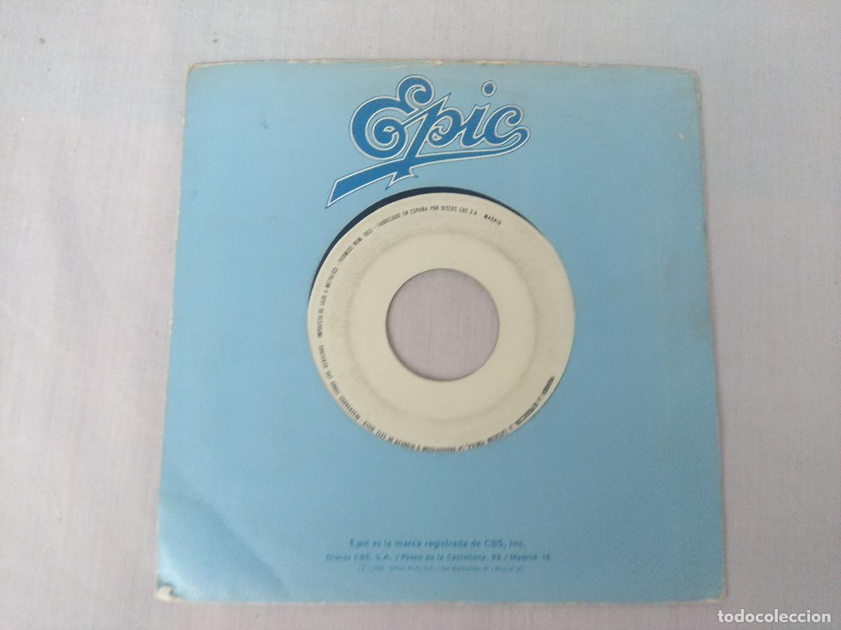 Discos de vinilo: SAXON/WARRIOR/SINGLE PROMOCIONAL METAL. - Foto 3