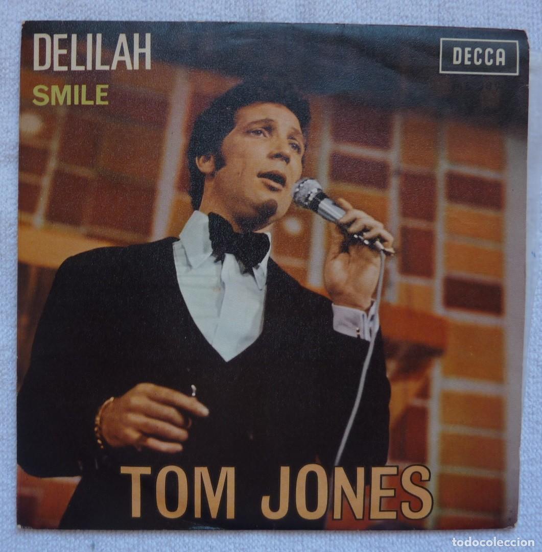 Discos de vinilo: TOM JONES // DELILAH // 1967 // SINGLE - Foto 1