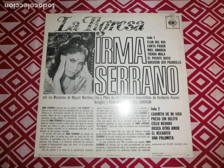 Discos de vinilo: Irma Serrano - La Tigresa - Foto 2