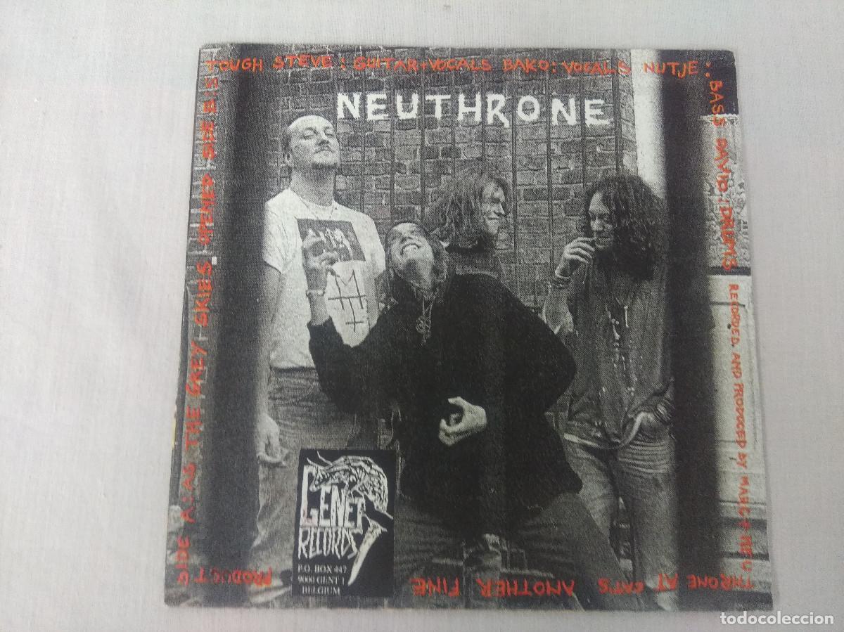 Discos de vinilo: NEUTHRONE/AS THE GREY SKIES OPENED/SINGLE METAL. - Foto 3