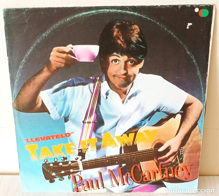 Discos de vinilo: PAUL McCARTNEY - TAKE A AWAY MAXI ODEON - 1982 - Foto 1