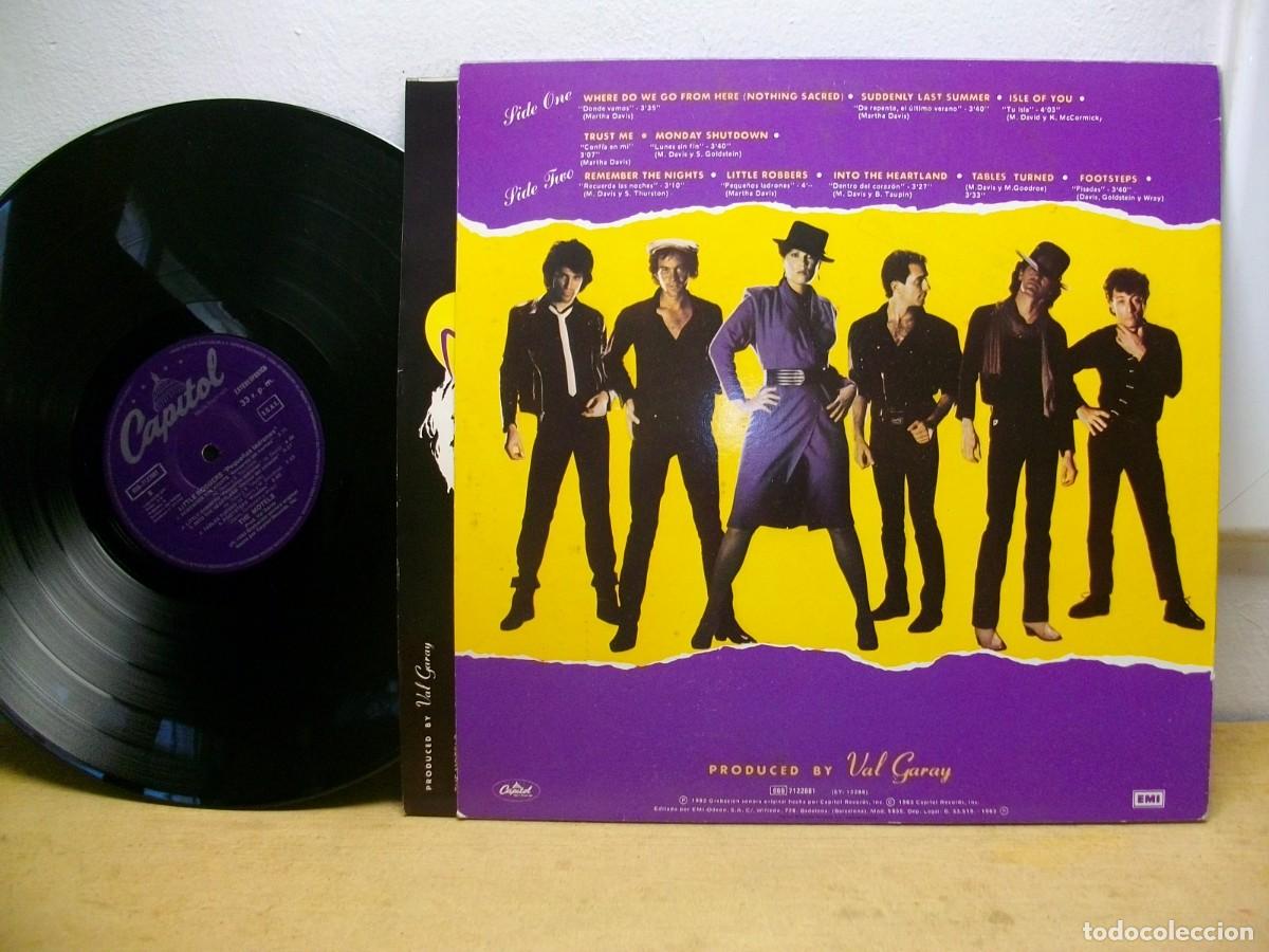 Discos de vinilo: The Motels &ndash; Little Robbers LP - Foto 2