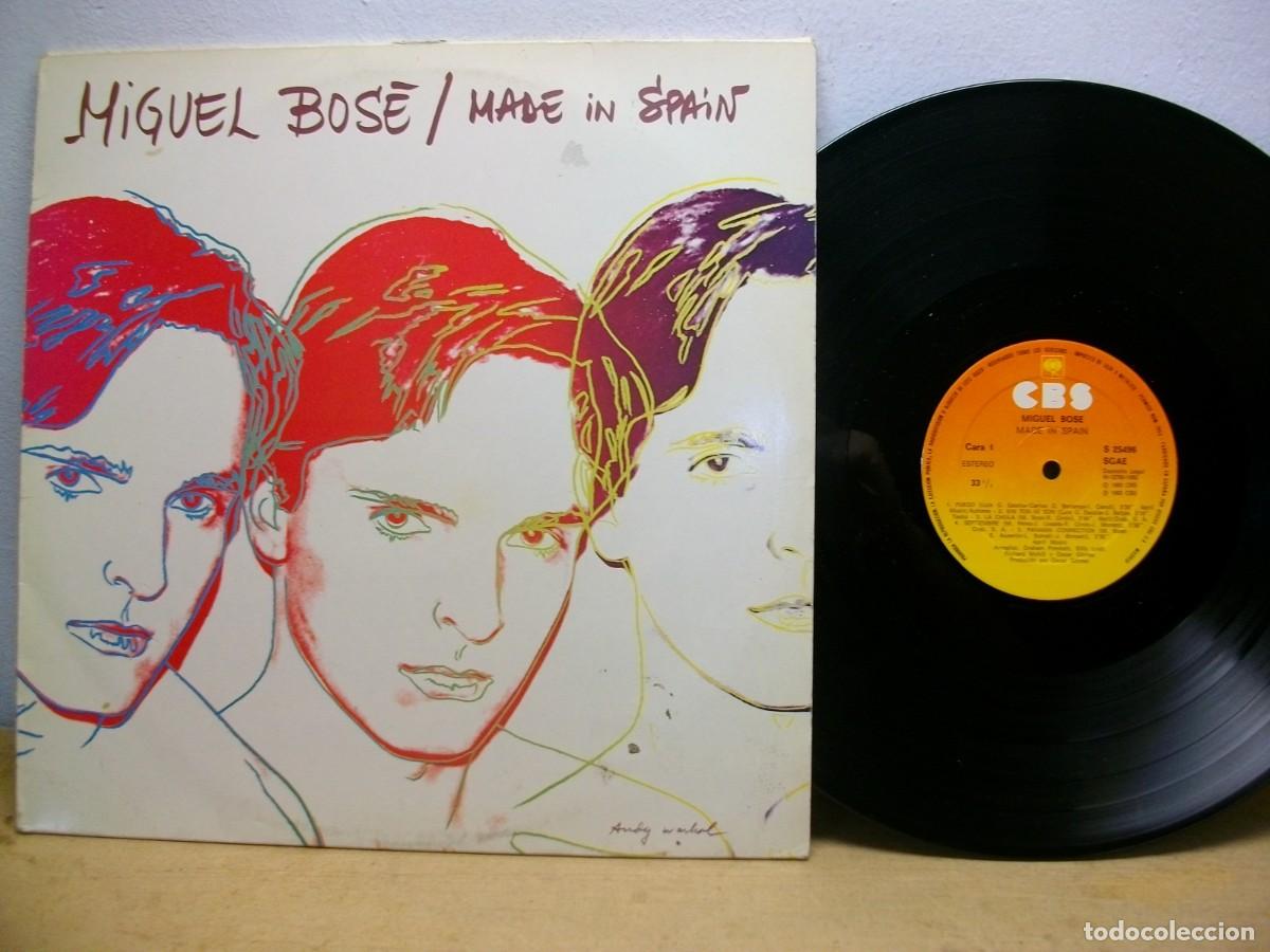 Discos de vinilo: Miguel Bos&eacute; &ndash; Made In Spain LP - Foto 1